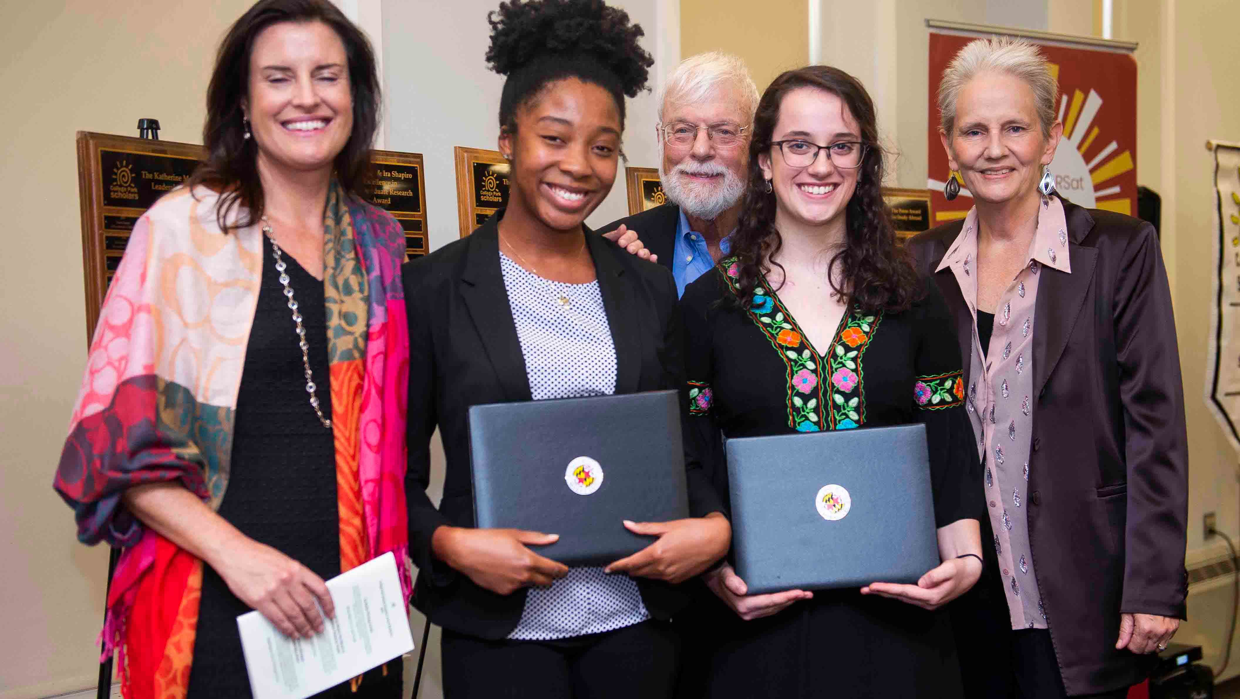 Senam Okpattah and Jillian Atelsek Meghan Price Award