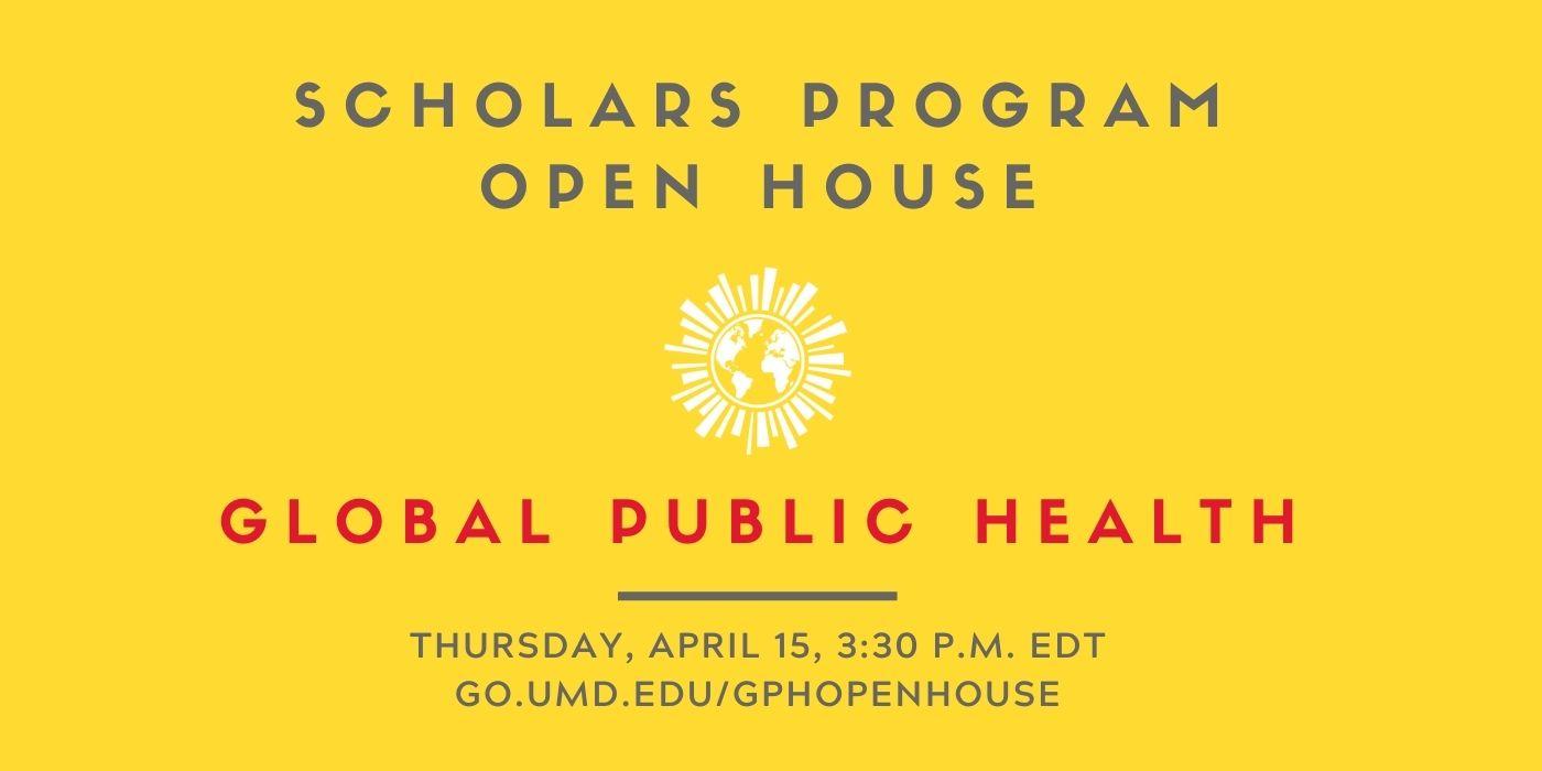 GPH Open House on Thursday, April 15, at 3:30 p.m. EDT