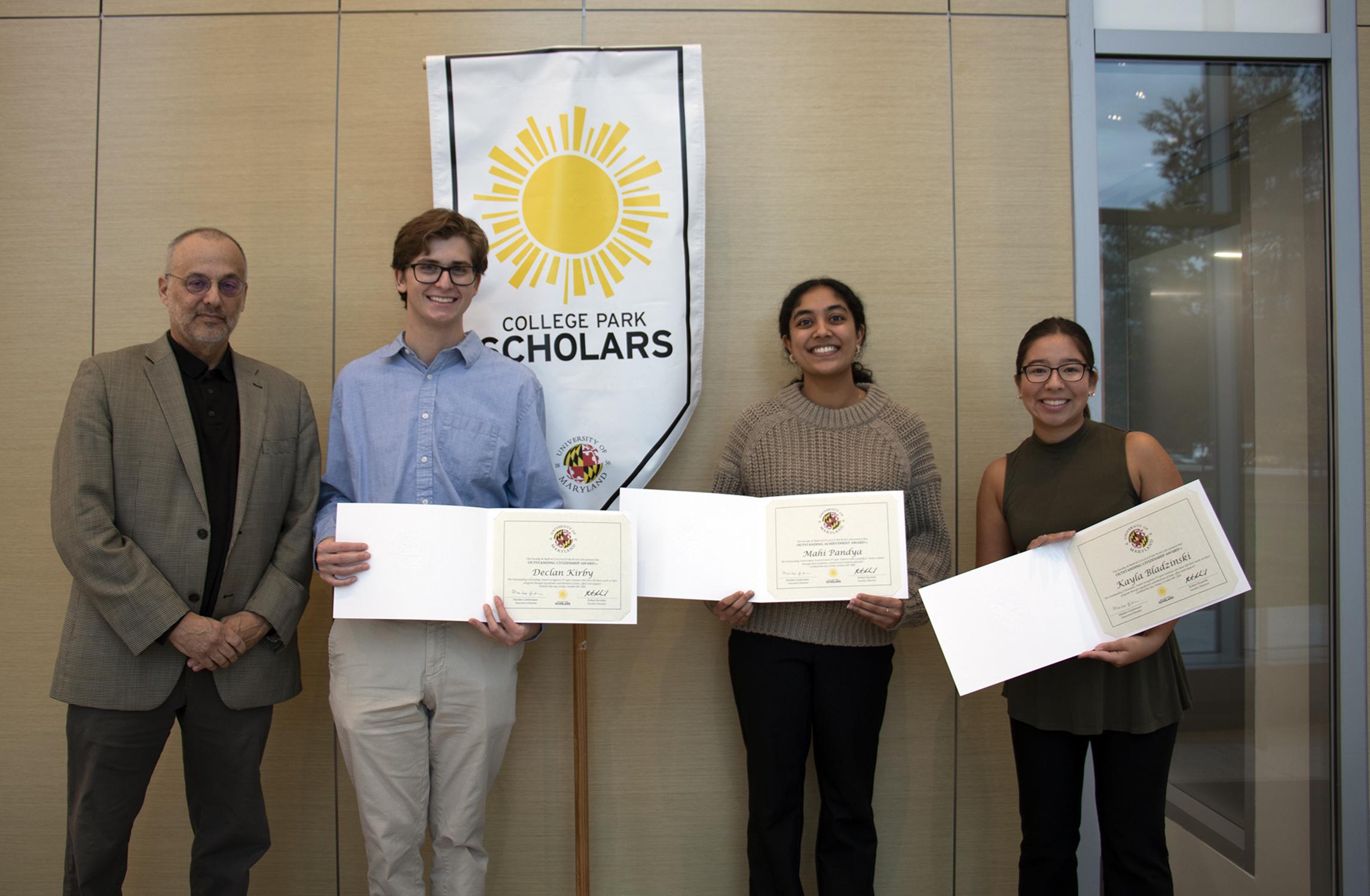 Justice and Legal Thought winners with certificates 